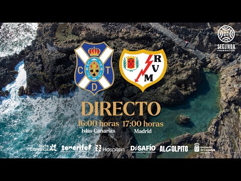 Cantera CDT I CD Tenerife B - Rayo Vallecano B (28/1, 16:00 horas) I Segunda RFEF
