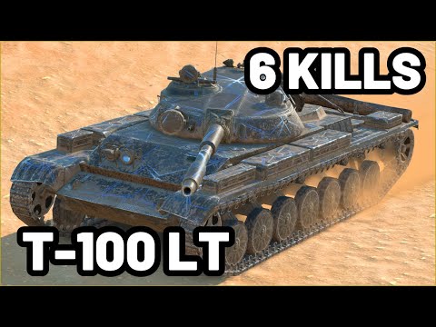 T-100 LT | 8.7K DAMAGE | 6 KILLS | WOT Blitz Pro Replays