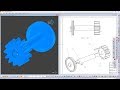 Beautifull CATIA V5 6R2019 TRANSMISSION ASSEMBLY DRAWING, Video Catia Drawing paling baru!