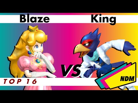 NDM Online Qualifier #4 - fys | Blaze (Peach) vs. SmashHannover | King (Falco) Melee Top16 Winner QF