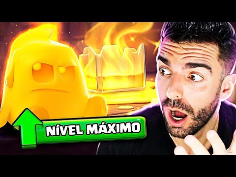 USEI O ESPIRITO CURADOR NÍVEL MAXIMO NO CLASH ROYALE!