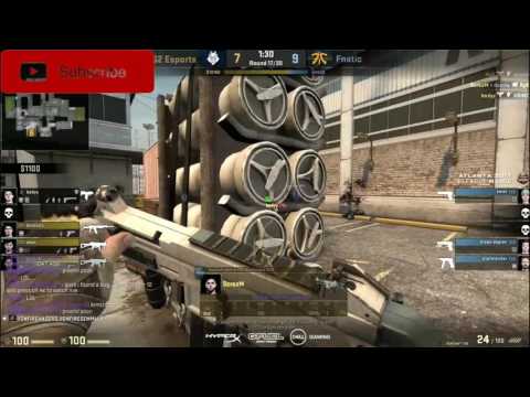 CS:GO  Eleague Major Atlanta 2017 Tournament G2 Esports VS Fnatic