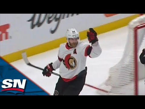 Senators' Claude Giroux Scores Career-High 35th Goal On Controversial Kicking-Motion Review
