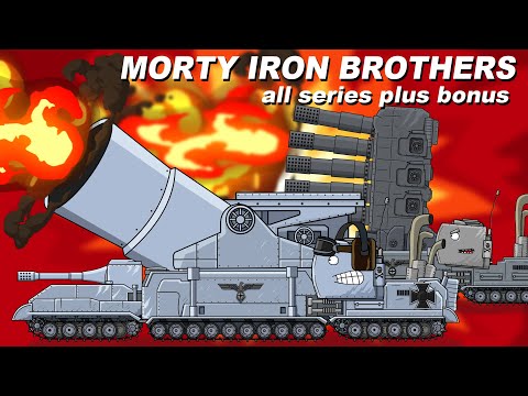 "Morty Iron Brothers - All series plus Bonus" Cartoons about tanks