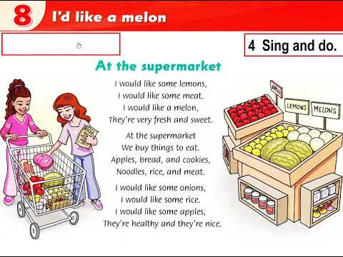 Level 3 - Unit 8 - Part C (Song) - At the supermarket