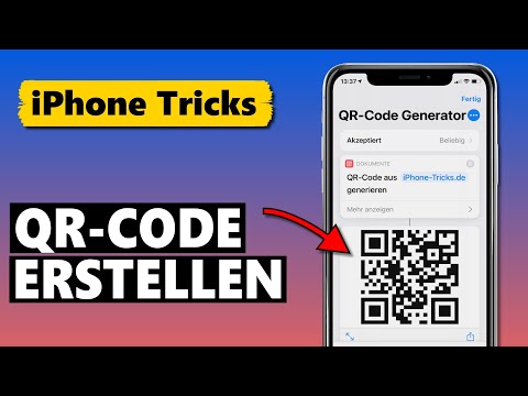 QR-Code erstellen kostenlos DIREKT am iPhone (OHNE Drittanbieter-App)