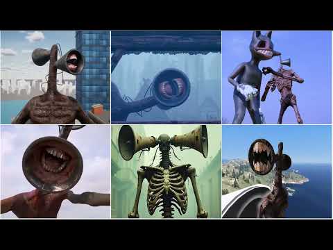 Siren head mix combo coffin dance meme song (cover)| siren head megamix coffin dance song cover  |