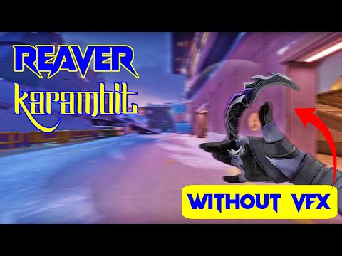 Reaver Karambit looks Cool even without VFX (Reaver 2.0)