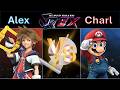 Super Smash REX Sora Vs Mario Players Match