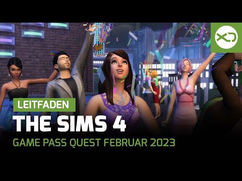 Xbox Game Pass Quest Februar 2023 - Leitfaden mit The Sims 4