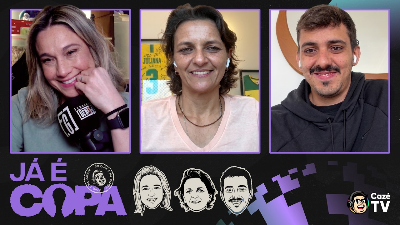 JU CABRAL E JOÃO BARRETO FALAM COM FERNANDA GENTIL SOBRE A EMOÇÃO DE COBRIR A COPA | JÁ É COPA #3