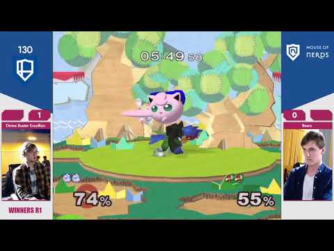 House of Smash 130 - Divine Buster Excellion vs Bears - Winners Round 2 - Melee