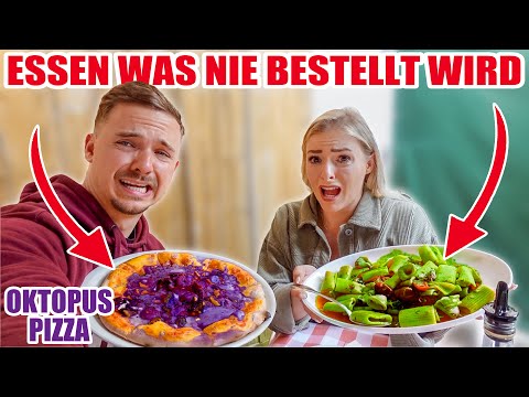 For one day, eat ONLY what is NEVER ORDERED! 😨