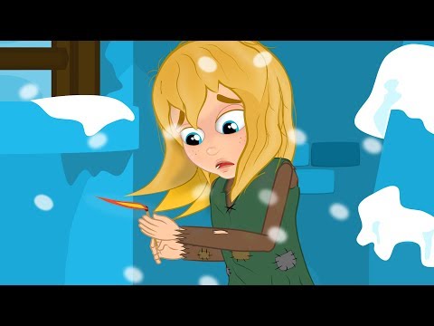 Девочка со спичками сказка для детей, анимация и мультик