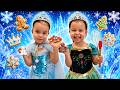 Elsa Anna Bake Gingerbread Cookies A Frozen Holiday Treat