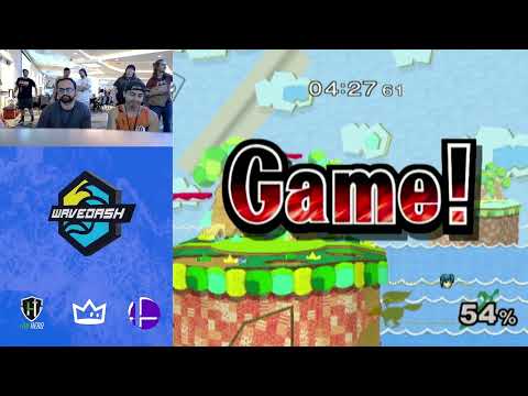 WaveDash 2023 Losers Round 3 - Umarth (Marth) Vs. Casper (Fox) - SSBM Tournament