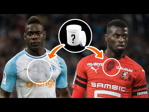 POURQUOI DES JOUEURS PRO ONT-ILS UNE TÂCHE SUR LEUR MAILLOT AU NIVEAU DU TORSE