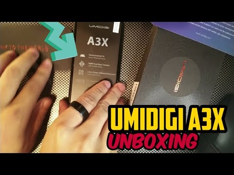 UMIDIGI A3X UNBOXING with ANDROID 10 out of box! 😱💯👌