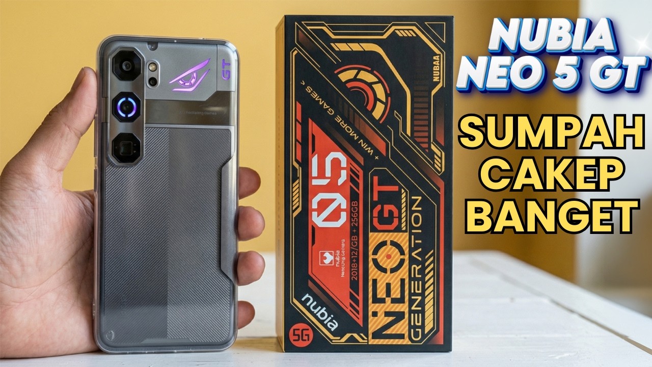 INI GILA SIH‼️NUBIA NEO 5 GT RESMI DATANG BAWA KEJUTAN BESAR