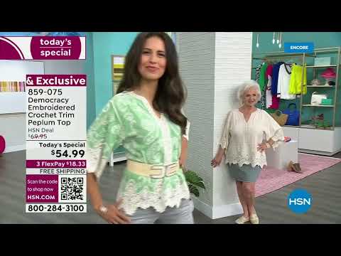 HSN | Democracy Fashions - All On Free Shipping 03.14.2024 - 06 AM