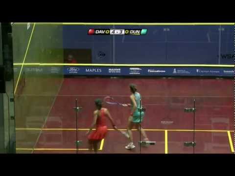 Squash : WSA Cayman World Open 2012 Semi Final Round-up David v Duncalf