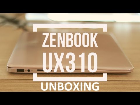 ASUS Zenbook UX310UQ Unboxing