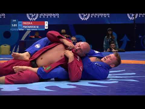 1/2 Men's GP Gi - +100 kg: A. FREZZA (ITA) v. M. PIWOWARSKI (POL)