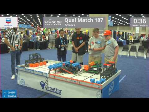 2017 VEXIQ Midd Sci Q187 (2501W 31009A) Score 76