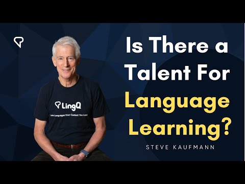 Is There a Talent For Language Learning?