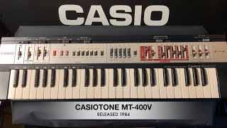 Video thumbnail for Casiotone MT-400V Demo - Casio Earworm and a “Happy” Accident by Robert Saint John