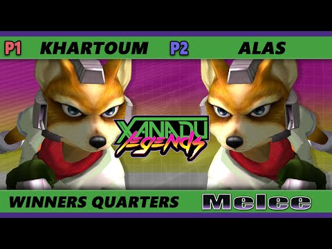 Xanadu Legends Winners Quarters - Khartoum (Fox) Vs. Alas (Fox) Smash Melee - SSBM