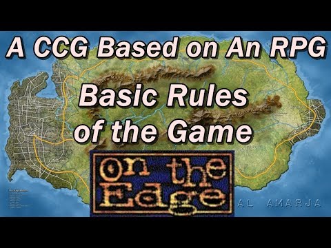 On the Edge, A CCG with a Very Unique Art Style Part 2: Basic Rules of the Game