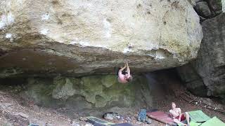 Video thumbnail of Half of Toxic Avenger, 8A+. Labák
