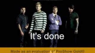 Backstreet Boys - something that I already know with lyrics