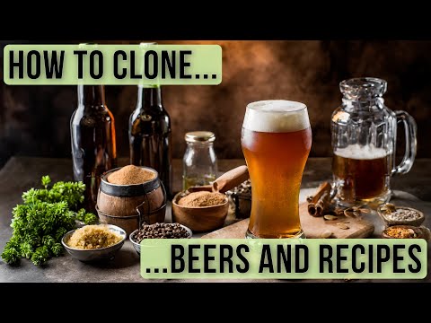 How to clone commercial beers into your own beer recipe