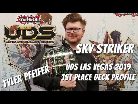 Yugioh UDS Invitational Las Vegas 1st Place Championship Winner - Sky Striker - Tyler Pfiefer