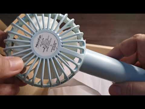 Unboxing of Yoobao F3S Rechargeable minifans