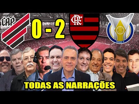 Todas as narrações - Athletico-PR 0 x 2 Flamengo | Brasileirão 2019