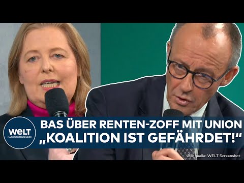 RENTEN-REFORM: Donnerschlag! "Koalition ist gefährdet!" Bärbel Bas äußert sich zum Streit  mit Union