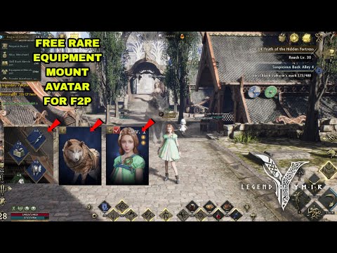 Legend of Ymir - Free Rare equipment , mount , valkyrie quick guide