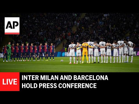 LIVE: Inter Milan and Barcelona hold press conference after Champions League match