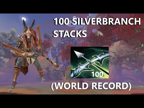 I FINALLY BROKE THE 100 SILVERBRANCH STACK WORLD RECORD! - Grandmasters Ranked 1v1 Duel - SMITE