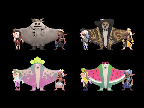 All special Anarchy Rainbow [Black background] | Splatoon 3