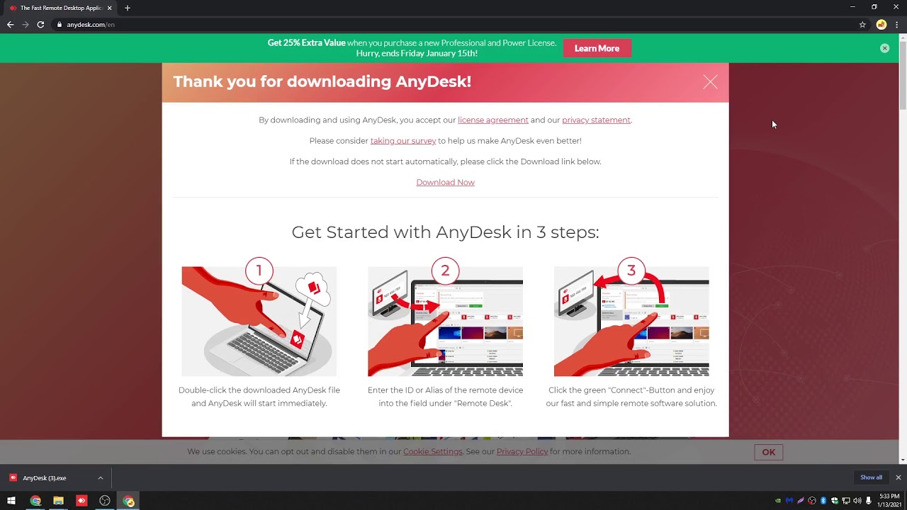 How to Install Anydesk - For Remote Support