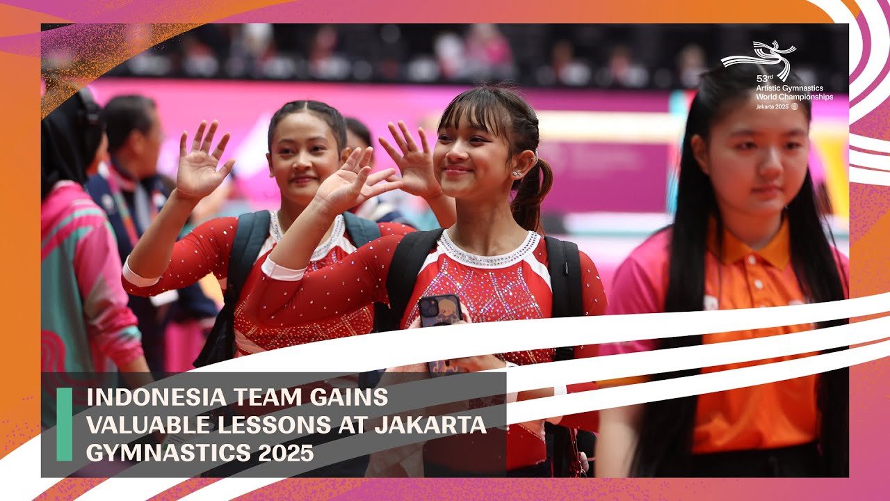 Indonesia Team Gains Valuable Lessons at Jakarta Gymnastics 2025