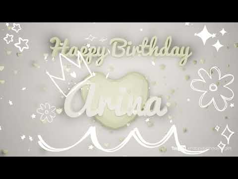 ARINA Birthday Song – Happy Birthday Arina