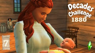Charlotte as du mal a tout gérer ...🕰️ #7 DECADES CHALLENGE || Sims 4 Let's play