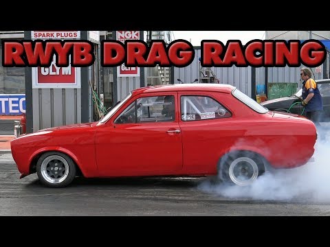 Run What Ya Brung Drag Racing at Classic Ford Show 2017
