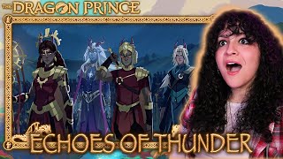 FIRST TIME WATCHING! *• LESBIAN REACTS – THE DRAGON PRINCE – 1x01 “ECHOES OF THUNDER” •*