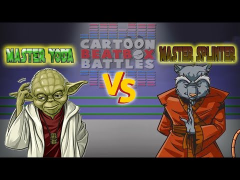 Yoda Vs Splinter - SHORT Cartoon Beatbox Battle